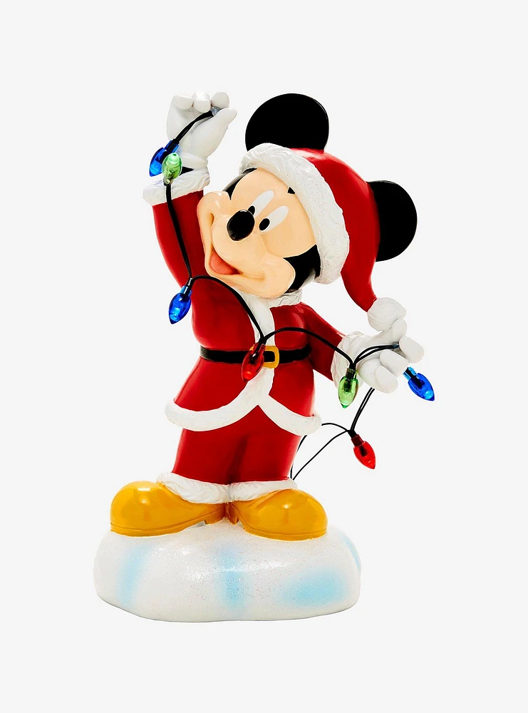 Disney Mickey Mouse Santa Suit Light-Up Figure