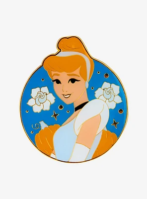 Loungefly Disney Cinderella Pumpkin Circular Enamel Pin — BoxLunch Exclusive