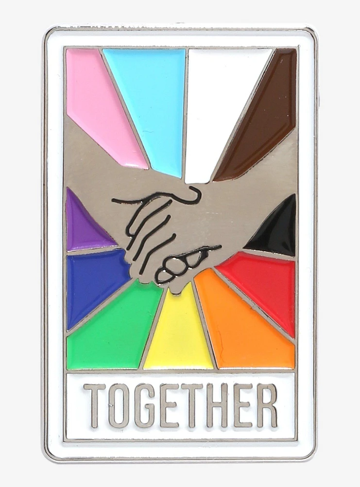 Hot Topic Foundation Together Pride 2024 Enamel Pin