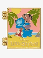 Loungefly Disney Lilo & Stitch Hug Hinged Enamel Pin — BoxLunch Exclusive