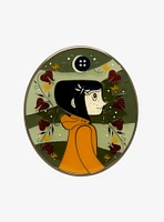 Loungefly Coraline Button Moon Floral Enamel Pin — BoxLunch Exclusive