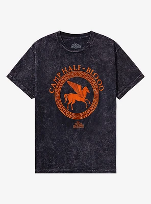 Disney Percy Jackson And The Olympians Camp Half-Blood Dark Wash T-Shirt