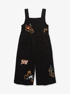 Star Wars Rebel Icons Toddler Corduroy Overalls - BoxLunch Exclusive