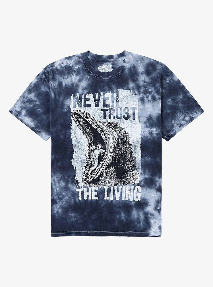 Beetlejuice Never Trust The Living Tie-Dye T-Shirt