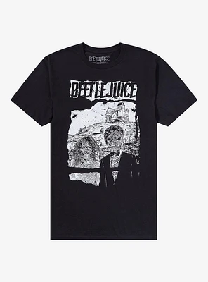 Beetlejuice Skeleton Portrait T-Shirt