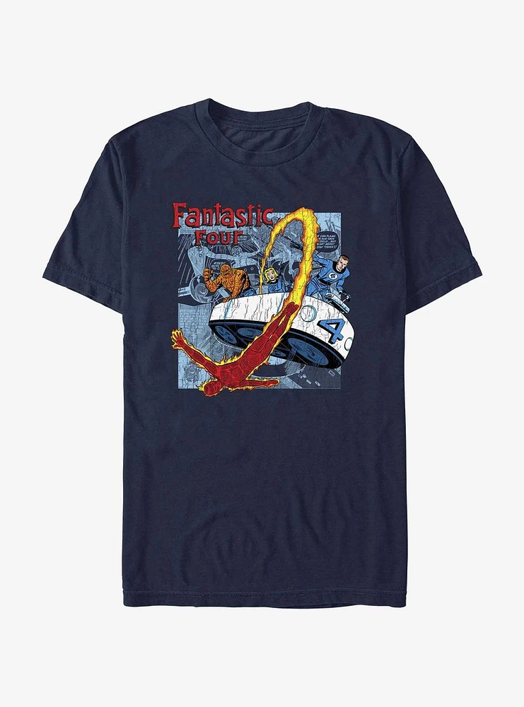 Marvel Fantastic Four Comic T-Shirt