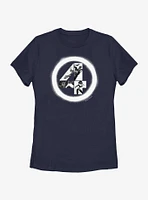 Marvel Fantastic Four Diffused Womens T-Shirt