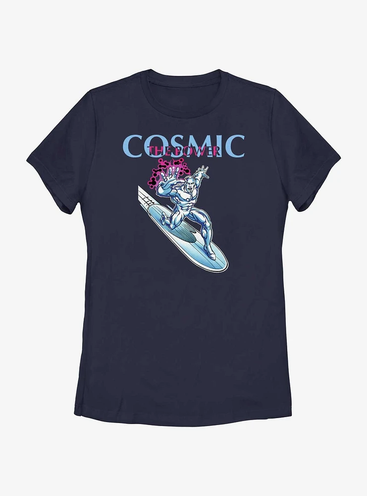 Marvel Fantastic Four Silver Surfer Womens T-Shirt