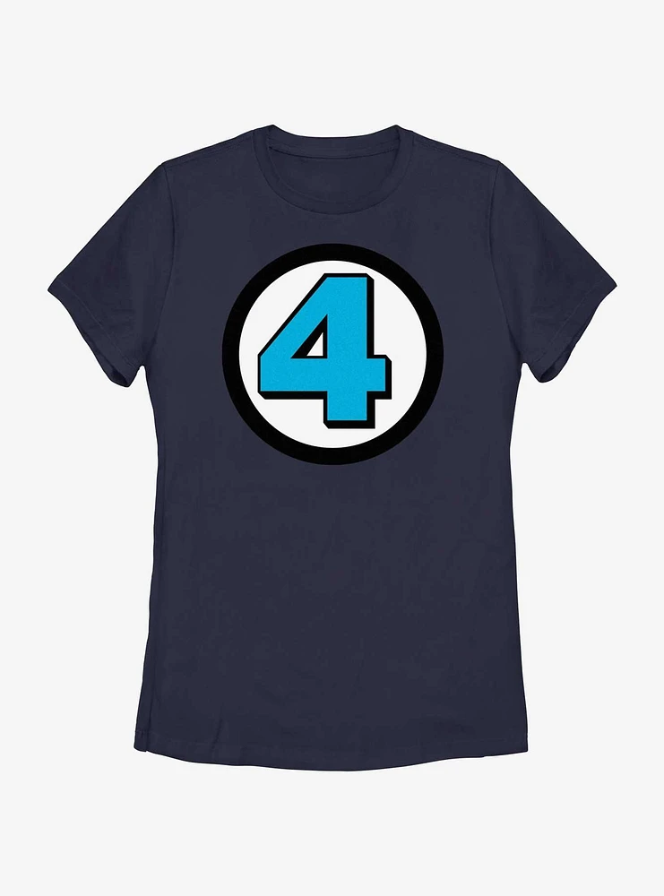 Marvel Fantastic Four Logo Womens T-Shirt