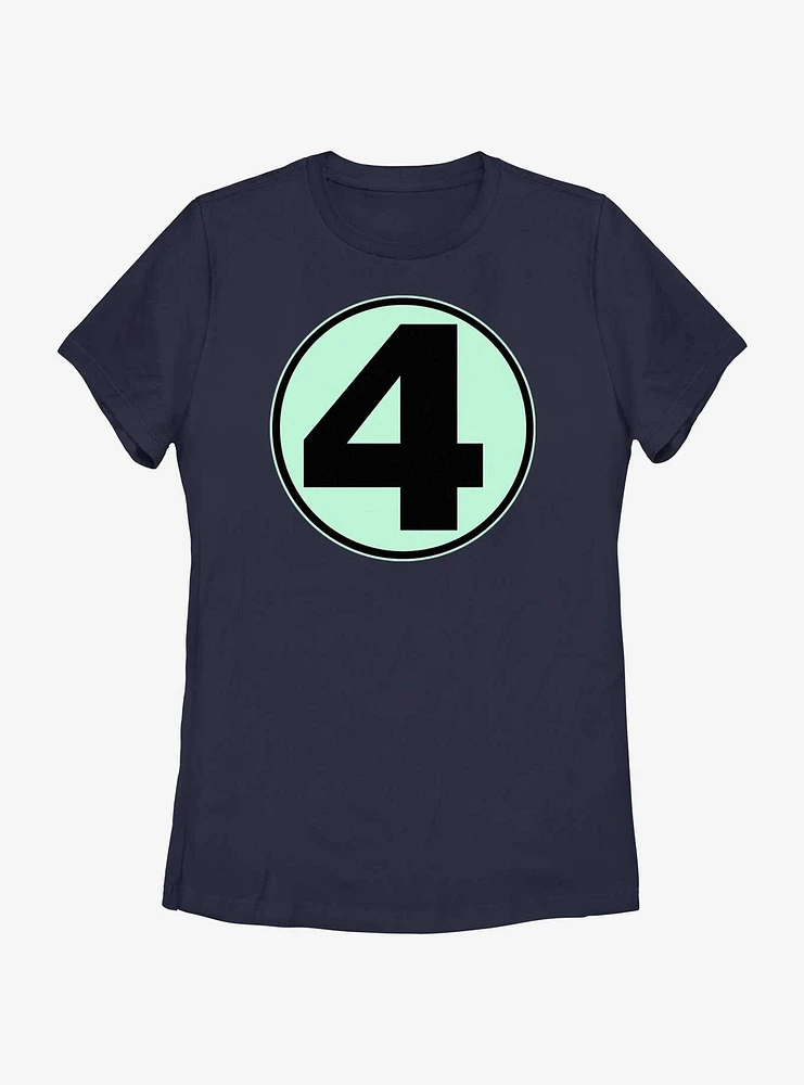 Marvel Fantastic Four Classic Costume Fill Womens T-Shirt