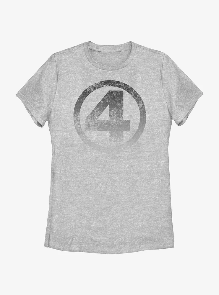 Marvel Fantastic Four Faded Womens T-Shirt