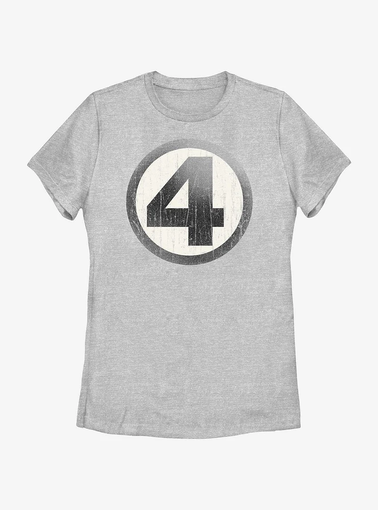 Marvel Fantastic Four 4 Ball Womens T-Shirt