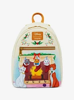 Loungefly Disney The Aristocats Christmas Fireplace Mini Backpack