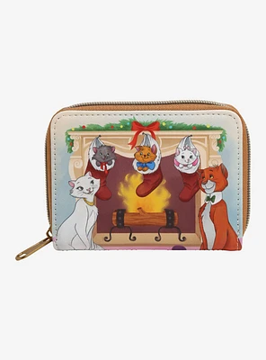 Loungefly Disney Aristocats Fireplace Mini Zipper Wallet