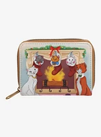 Loungefly Disney Aristocats Fireplace Mini Zipper Wallet