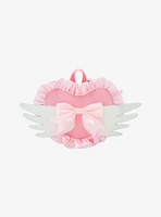 Angel Wing Bow Heart Backpack