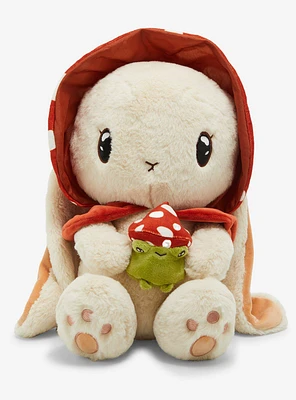 Bunny Mushroom Plush Backpack