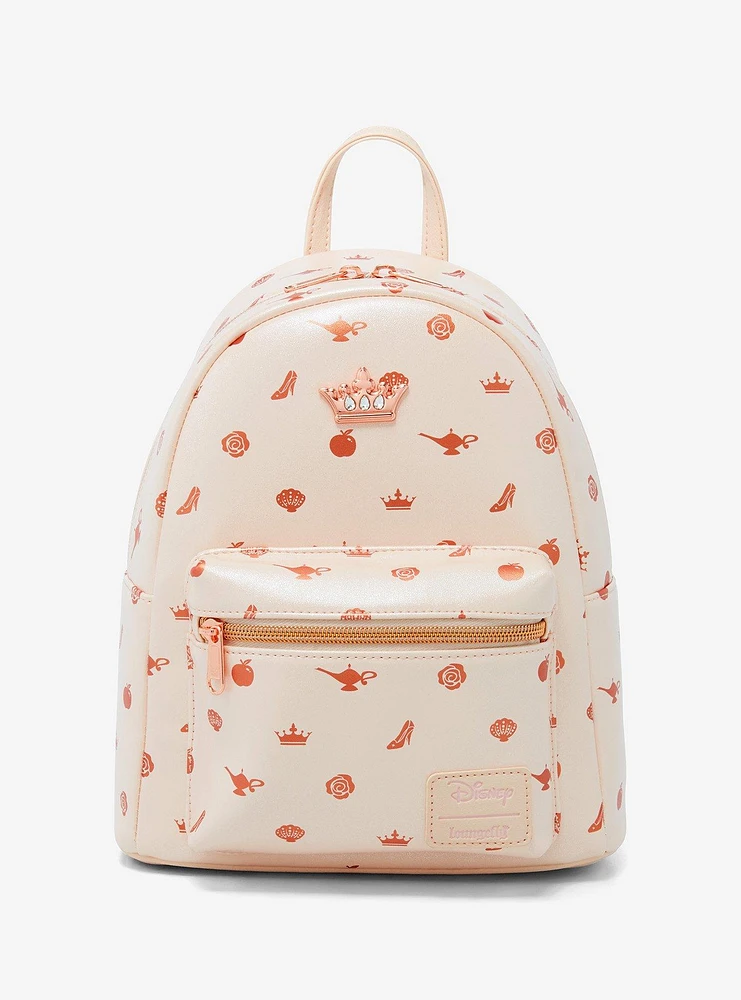 Loungefly Disney Princess Icon Iridescent Mini Backpack