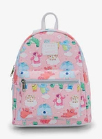 Loungefly Disney Pixar Characters On Clouds Mini Backpack