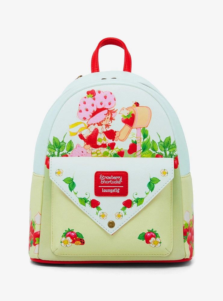 Loungefly Strawberry Shortcake Envelope Mini Backpack