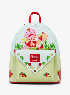 Loungefly Strawberry Shortcake Envelope Mini Backpack