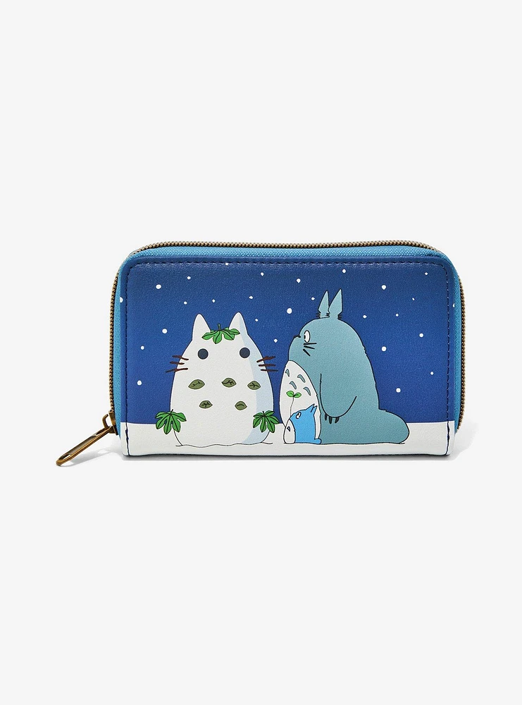 Studio Ghibli® My Neighbor Totoro Snowman Zipper Wallet Hot Topic Exclusive