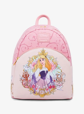 Loungefly Disney Sleeping Beauty Briar Rose Filigree Mini Backpack