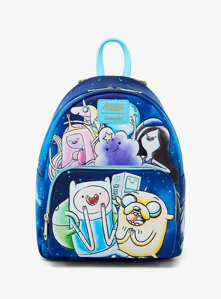 Loungefly Adventure Time Characters Mini Backpack