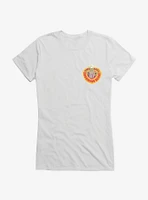 The Tiny Chef Show Enormous Heart Patch Girls T-Shirt