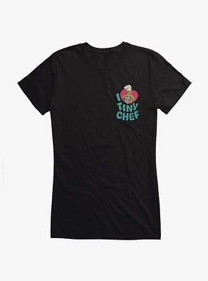 The Tiny Chef Show Heart Patch Girls T-Shirt