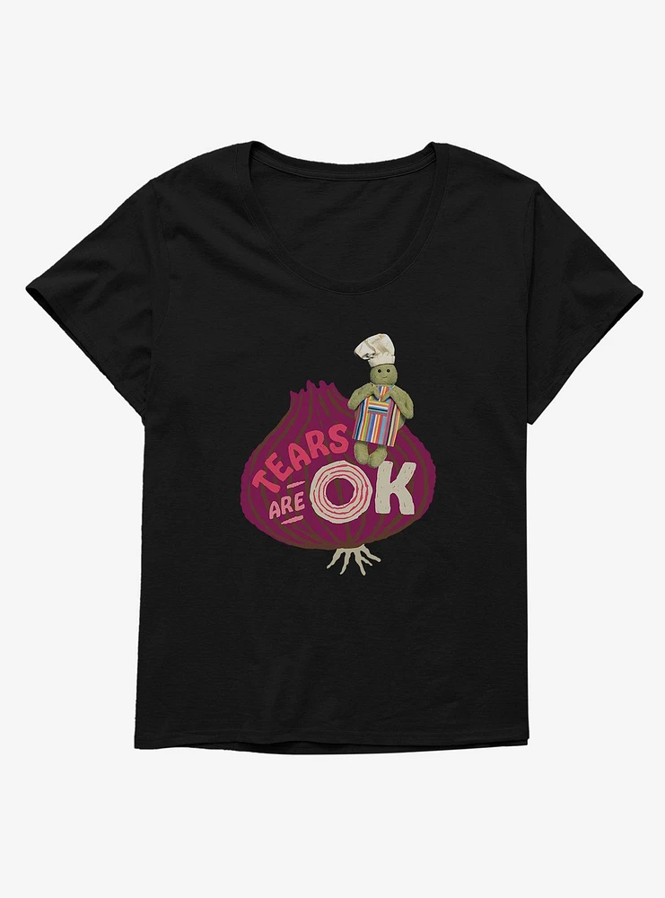 The Tiny Chef Show Tears Are Ok Girls T-Shirt Plus