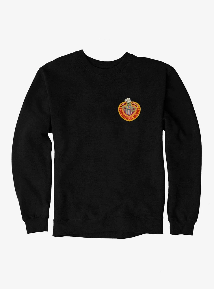 The Tiny Chef Show Enormous Heart Patch Sweatshirt