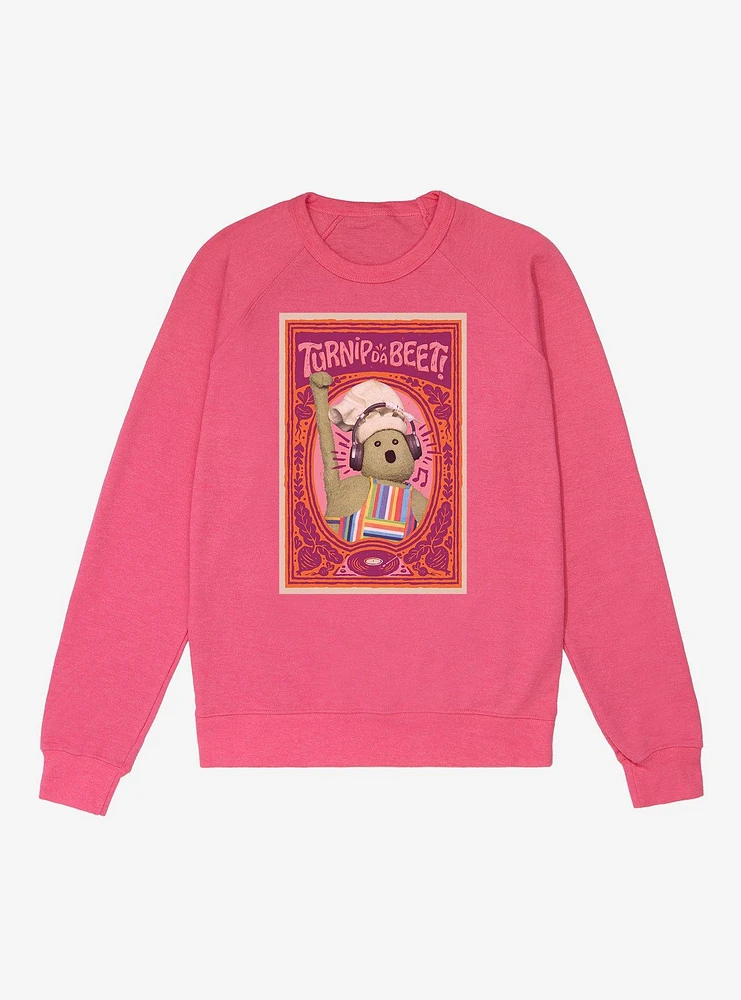 The Tiny Chef Show Turnip Da Beet French Terry Sweatshirt