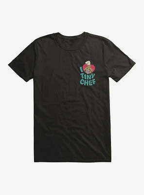 The Tiny Chef Show Heart Patch T-Shirt
