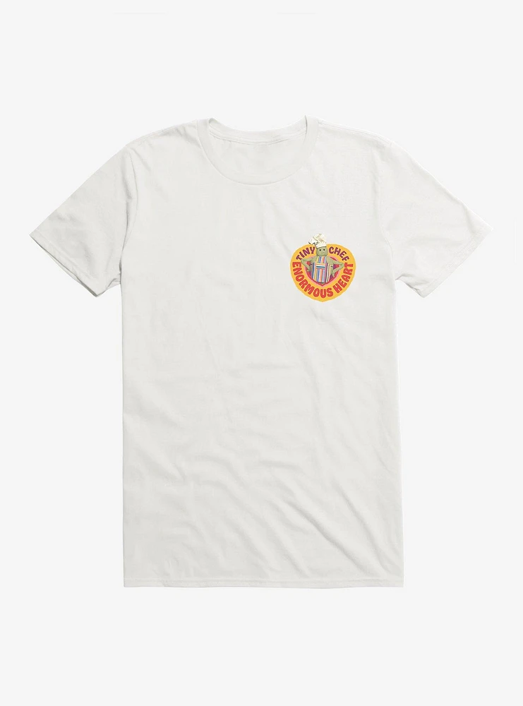 The Tiny Chef Show Enormous Heart Patch T-Shirt