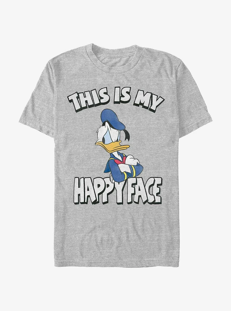 Disney Donald Duck This Is My Happy Face T-Shirt