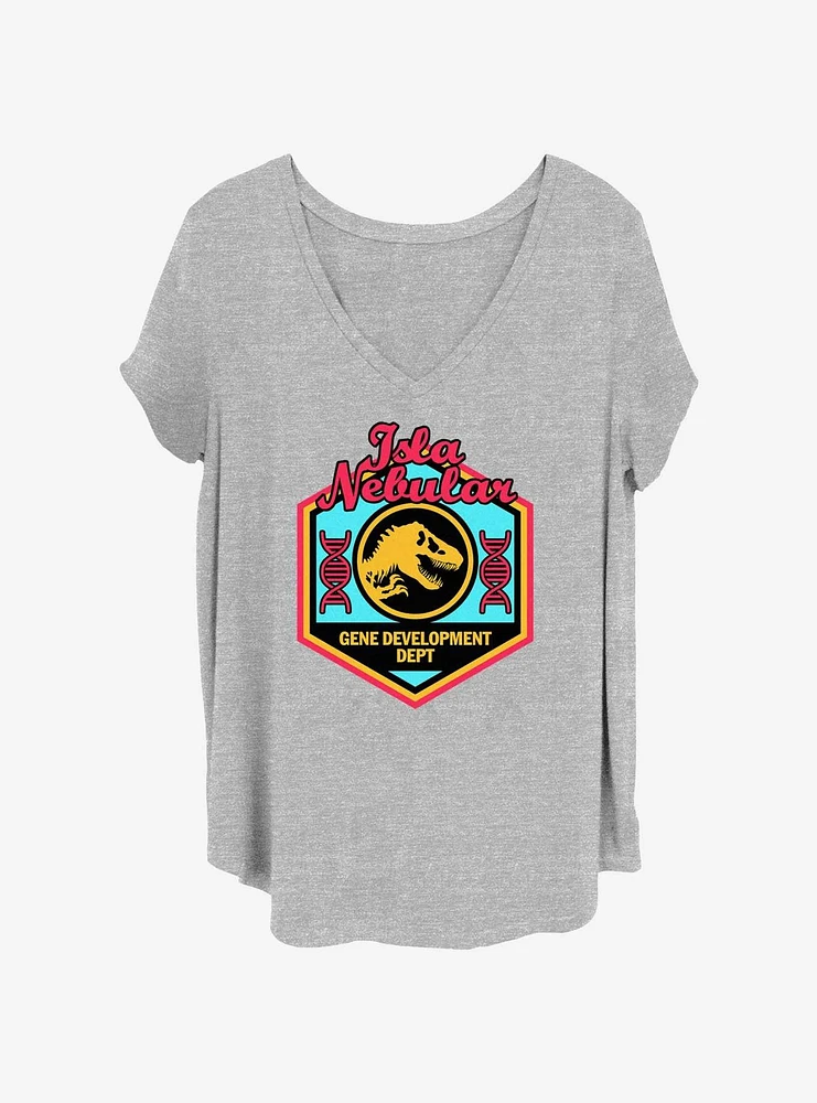 Jurassic Park Gene Tech Womens T-Shirt Plus