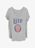 Coors Miller Lite Pilsner Womens T-Shirt Plus