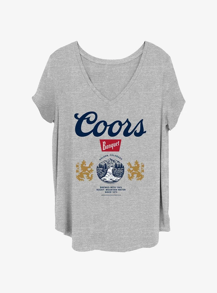 Coors Golden Colorado Womens T-Shirt Plus