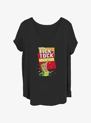 Disney Tinker Bell Tick-Tock The Crocodile Womens T-Shirt Plus