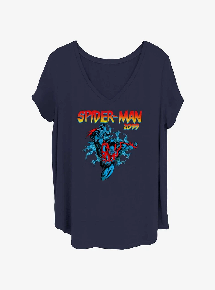 Marvel Spider-Man-2099 Womens T-Shirt Plus