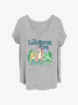 The Land Before Time Friends Womens T-Shirt Plus