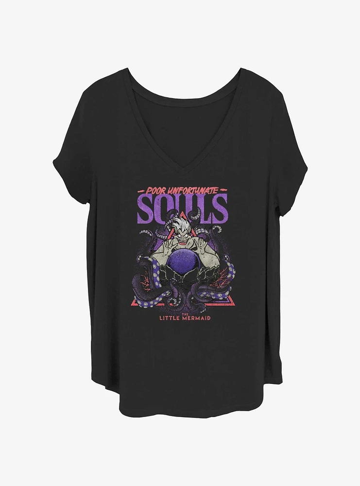 Disney The Little Mermaid Ursula Wretched Souls Womens T-Shirt Plus