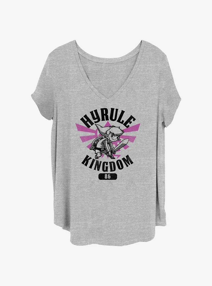 Nintendo Link Hyrule Kingdom Womens T-Shirt Plus