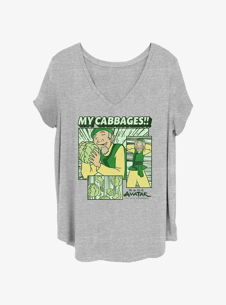 Avatar: The Last Airbender My Cabbages Womens T-Shirt Plus