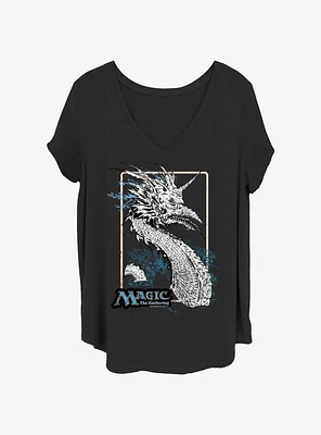 Magic: The Gathering Sea Dragon Womens T-Shirt Plus