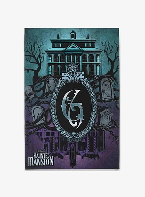 Disney Haunted Mansion Tombstone Scene Canvas Wall Decor