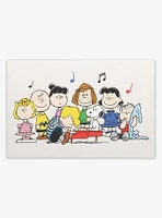 Peanuts Charlie Brown & Gang Singing Canvas Wall Decor