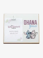 Disney Lilo & Stitch 2: The Series Stitch & Angel Ohana Forever Wood Clip Picture Frame