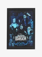 Disney Haunted Mansion Character Collage Framed Wood Wall Decor